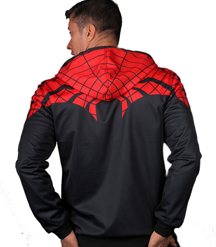 Mens cheap spiderman hoodie